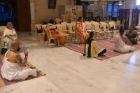 Exercise, Pranayama, Ninada - Day 5 at Karla (26 Sep 2025)   Pictures Courtesy of Shri Dinesh Karkal